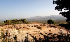 Минойский дворец в Фестосе, Крит, Греция