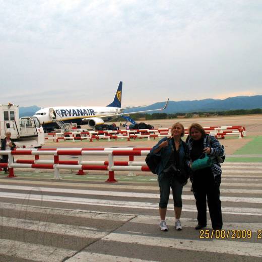 Вылет из Жироны (Barcelona-Girona Airport)