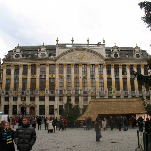 Дом Герцогов Брабанта - Maison des Ducs de Brabant на Гран Пляс.