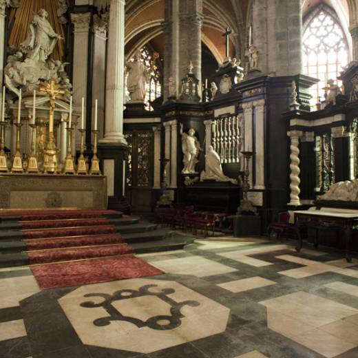 Интерьеры собора святого Бавона.