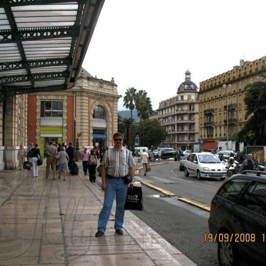 Вокзал в Ницце (Gare de Nice Ville).