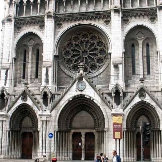 Собор Нотр Дам де Нис (Basilique Notre-Dame de Nice).
