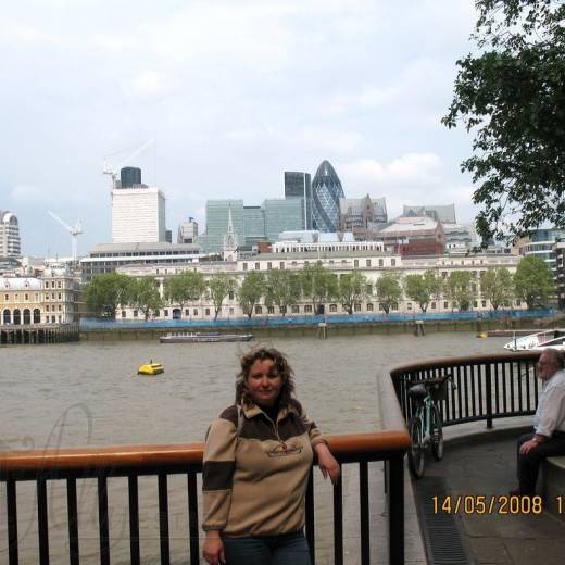 Лондонский мост, London Brige и набережная Темзы.