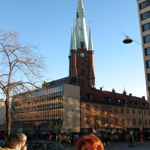 Церковь Святой Клары в Стокгольме.