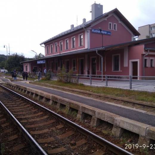 Поездом Прага – Кутна-Гора.