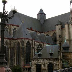 Бельгия 2012.01.04/5 Гент вокруг церкви Святого Михаила