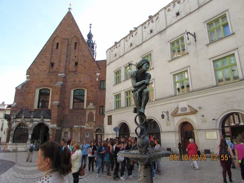 Площадь главного рынка Кракова