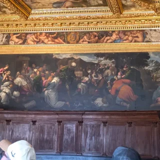 Поклонение волхвов, Вассилакки Антонио, 1600 г. Дворец Дожей