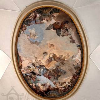 Стойкость и мир, Тьеполо Джованни Баттиста, 1750 г. Церковь Ла Пьета (Вивальди)