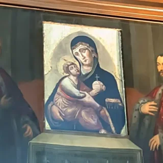 Мадонна с младенцем, Виварини Алвизе, 1500 г. Дворец Дожей