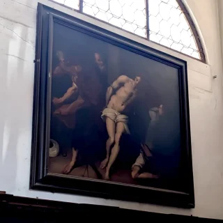 Бичевание Христа, Корона Леонардо, 1595 г. Церковь Сан Джованни-ин-Брагора