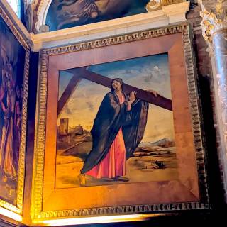 Христос, несущий крест, Виварини Алвизе, 1500 г. Базилика Санти Джиовани-е-Паоло