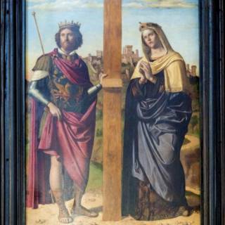 Святая Елена и Константин, Чима да Конельяно, 1501–1503 г. Церковь Сан Джованни-ин-Брагора