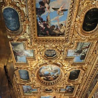 Роспись потолка, Веронезе Паоло, 1578-1582 г. Дворец Дожей