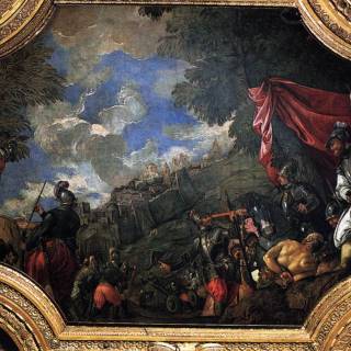 Завоевание Смирны, Веронезе Паоло, 1585 г. Дворец Дожей