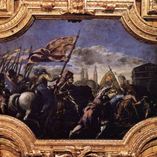 Завоевание Падуи Андреа Гритти, Пальма Младший, 1578 г. Дворец Дожей