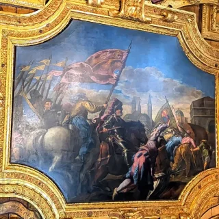 Завоевание Падуи Андреа Гритти, Пальма Младший, 1578 г. Дворец Дожей