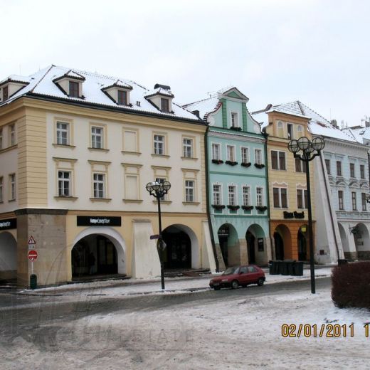 Большая площадь (Velke náměstí) в Градец Кралове