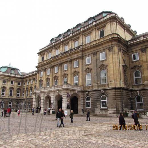 Королевский дворец в Будапеште.