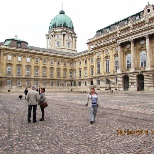 Королевский дворец в Будапеште.