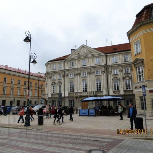 Краковское предместье в Варшаве история и современность