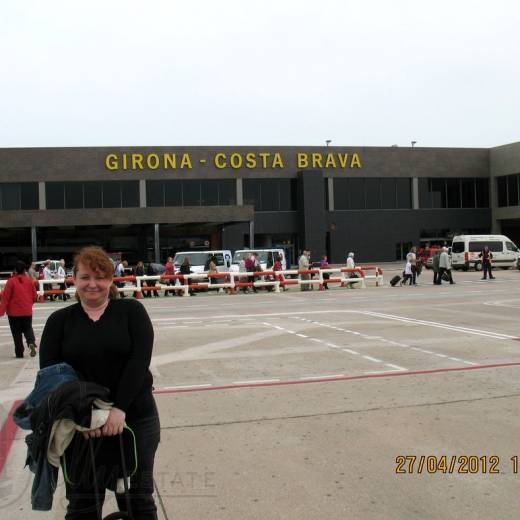 Прилет в Жирону (Barcelona-Girona Airport)