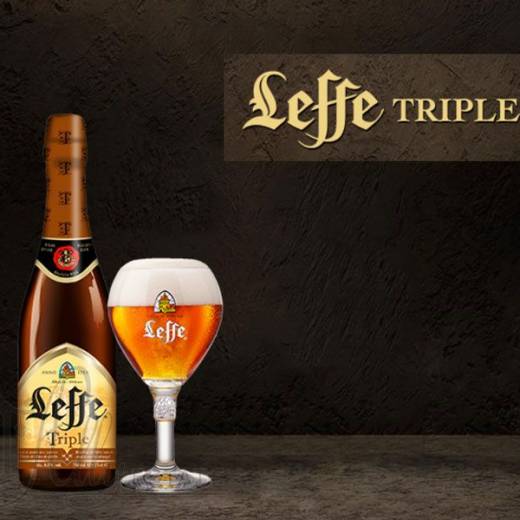 Café Leffe и бельгийский эль Leffe Blonde  и Leffe Brune