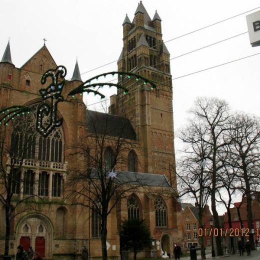 Собор Святого Спасителя (Sint-Salvatorskathedraal) в Брюгге.
