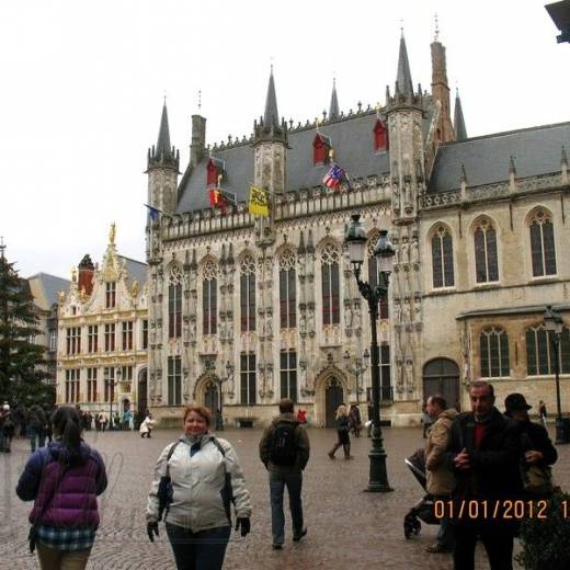Ратуша Брюгге (Stadhuis van Brugge).