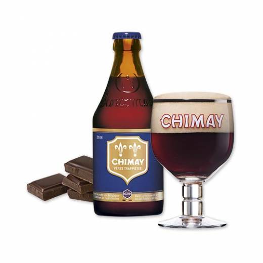 Отличное бельгийское пиво - трапистский эль Шиме - Chimay.