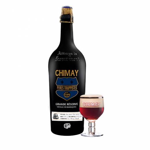 Отличное бельгийское пиво - трапистский эль Шиме - Chimay.