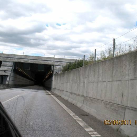 Мост-тунель из Швеции в Данию