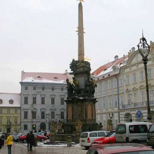 Чумной столб (Колонна) Святой Троицы Morový sloup Nejsvětější Trojice.