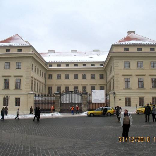 Салмовский дворец на Градчанской площади Праги.