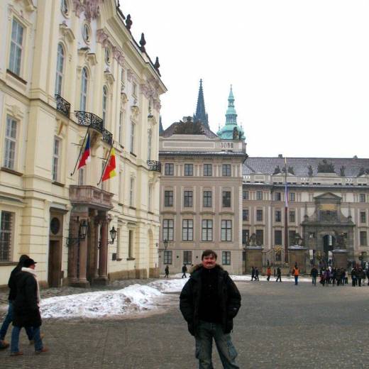Архиепископский дворец на Градчанской площади Праги.