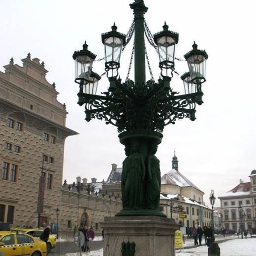 Шварценбергский дворец (Schwarzenberský palác) на Градчанской площади.