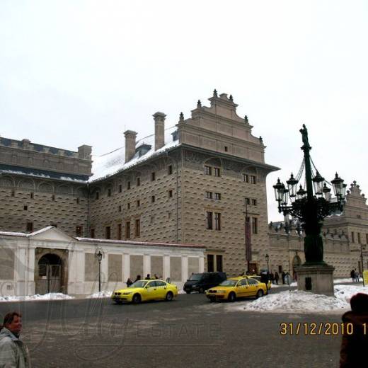 Шварценбергский дворец (Schwarzenberský palác) на Градчанской площади.