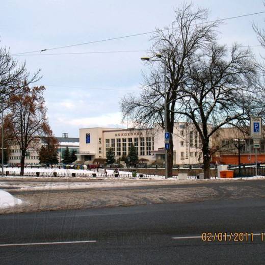 Дорога к центру города Градец-Кралове.