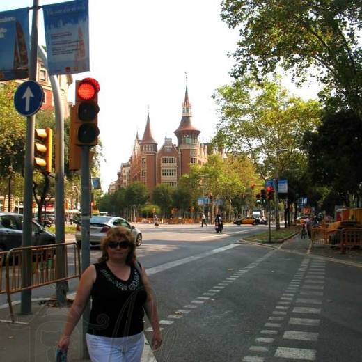 Проспект Диагональ в Барселоне.