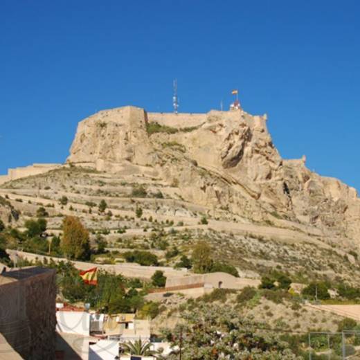 Крепость Санта Барбара  (Castillo de Santa Barbara) история с географией. Средние века.