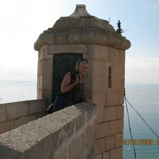 Крепость Санта Барбара (Castillo de Santa Barbara) верхний уровень.