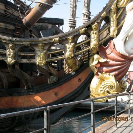 Галеон Нептун в порту Генуи. Часть I.