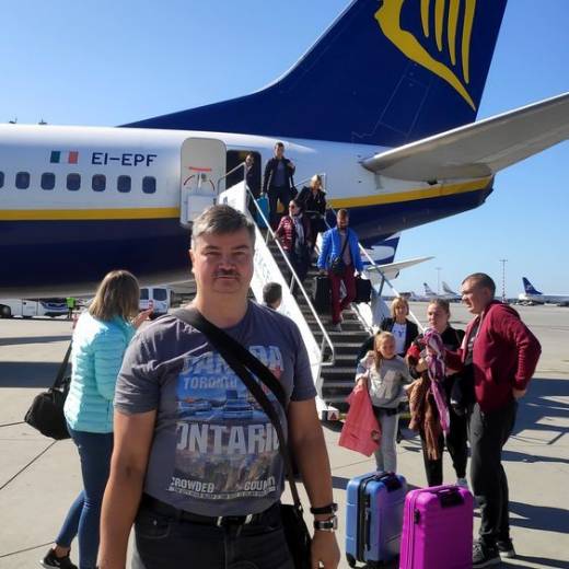 Приобретение билетов Ryanair.