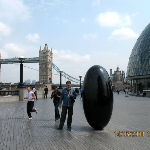 Лондонский мост, London Brige и набережная Темзы.