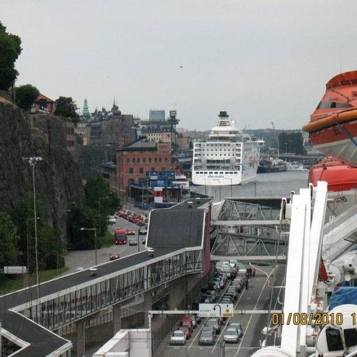 Терминал Viking Line в Стокгольме.