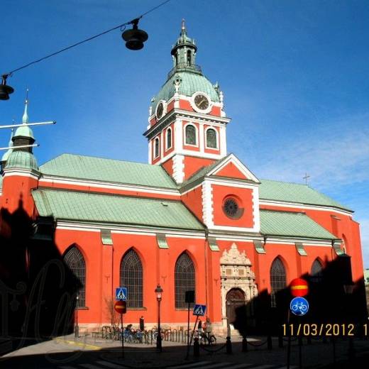 Церковь Святого Якова в Стокгольме.