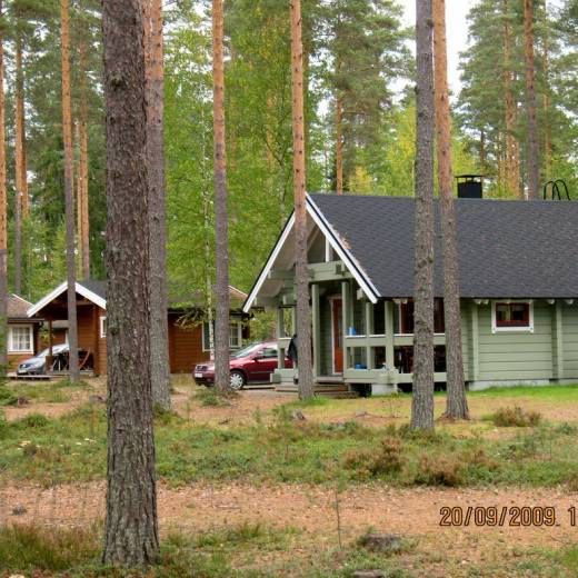 Домик типа Luxury Cottage with a Sauna в Юва Кемпинг (Juva Camping).