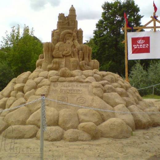 Немного Истории фестивалей песчаных скульптур в Елгаве