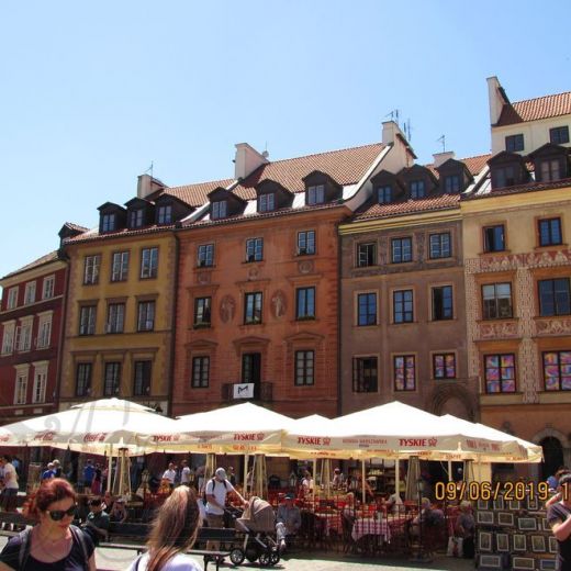Из истории Рыночной площади Варшавы.