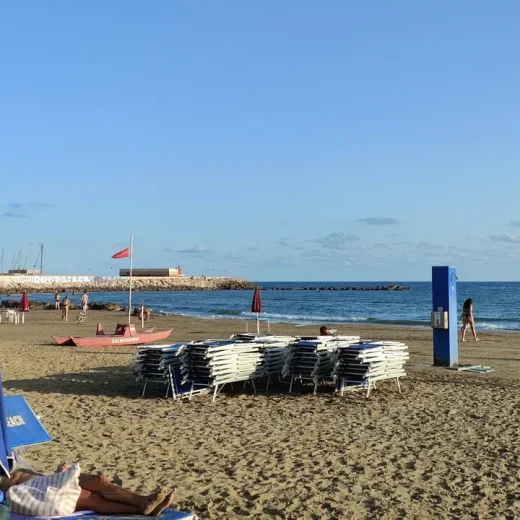 Море в Неттуно второй заход